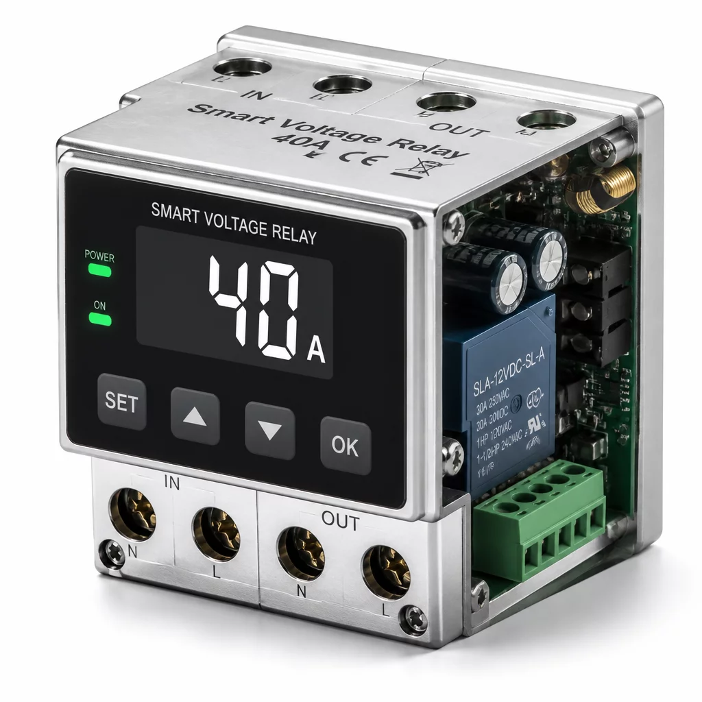 Smart Voltage Relay 40A
